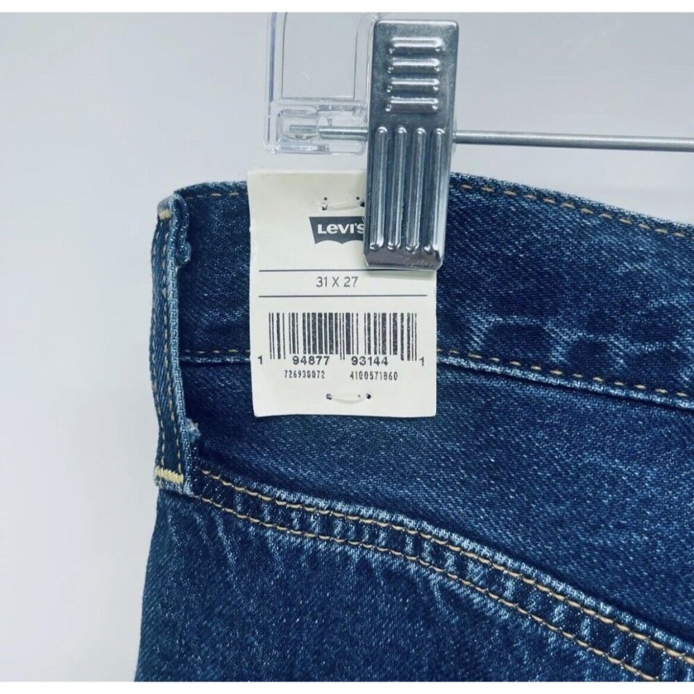 Levi’s Jeans Women’s 31x27 Ribcage Straight Leg Ankle Super High Rise Blue New - Picture 11 of 12